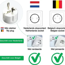 Beste recensies van ✨ Colorful Sun® Universele Wereldstekker - Reisstekker Type E & F - USA / CN / CA / JP / MX Naar EU / ID / KR - 1 Stuk - Amerika VS, China, Canada, Japan, Mexico Naar Europa(EU), Indonesië, Korea - Wit ???? -New Rebels shop 550x512 1