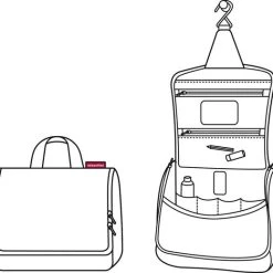 Flash-uitverkoop ???? Reisenthel Toiletbag Toilettas Ophangen - 3L - Rood ???? -New Rebels shop 550x520 1