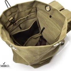 Flash-uitverkoop ???? MIRO. MIRO Luxe Rugzak - Rugtas - ???? Backpack - Grote Capaciteit - Met Zip - 50 Liter - Bruin ???? -New Rebels shop 550x522 7