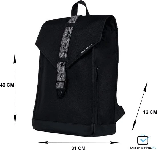 Gloednieuw ???? Bold Banana Rugtas / Rugzak / Laptoptas / Schooltas - Bold Banana - 15.6 Inch - 15 Liter - Zwart ???? 13 Gloednieuw ???? Bold Banana Rugtas / Rugzak / Laptoptas / Schooltas - Bold Banana - 15.6 Inch - 15 Liter - Zwart ???? - Afbeelding 11