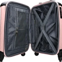 Aanbiedingen ???? Guess ???? Handbagage Koffer / Trolley / Reiskoffer - 45.5 Cm - 25 Liter - Wilder - Roze ???? -New Rebels shop 550x526 3