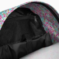 Flash-uitverkoop ⭐ Eastpak Office Zippl'r Laptop Rugzak Ditsy Turquoise ???? -New Rebels shop 550x528 4