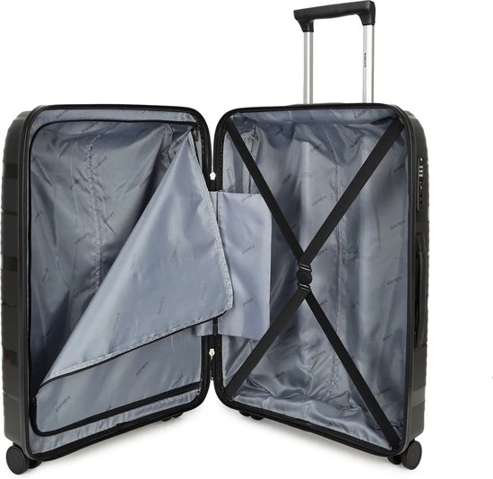 Begroting ???? Decent EXPLORER PP Trolley 77 Cm - 106 Liter - TSA Slot - Black ???? 15 Begroting ???? Decent EXPLORER PP Trolley 77 Cm - 106 Liter - TSA Slot - Black ???? - Afbeelding 13