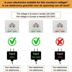 Beste Pirce ???? Colorful Sun® Universele Wereldstekker - Reisstekker Type C - USA Naar EU - CN Naar EU - 1 Stuk - Gratis Kabel-organizer - Kinderbeveiliging - Zwart - Reis Adapter - Wereldadapter - Reis Verloopstekker - Stekkerdoos ???? -New Rebels shop 550x535 8