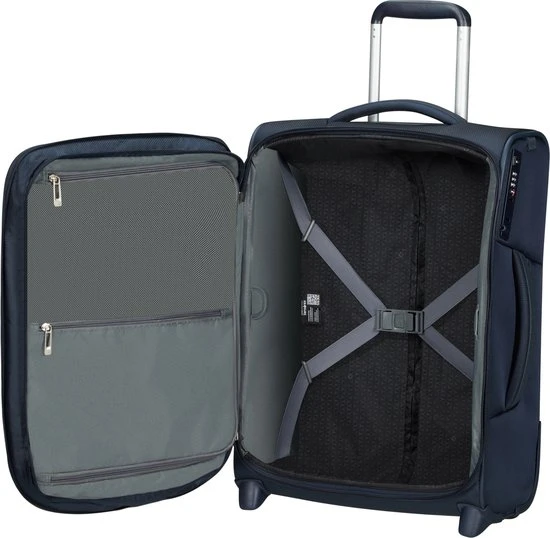 Beste deal ???? Samsonite Reiskoffer - Respark Upright 55/20 Exp (Handbagage) Midnight Blue ???? 6 Beste deal ???? Samsonite Reiskoffer - Respark Upright 55/20 Exp (Handbagage) Midnight Blue ???? - Afbeelding 4