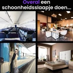 Flash-uitverkoop ???? De Schone Slaper Slaapmasker - Zijde & Traagschuim - Oogmasker - 3D Ergonomisch - Blinddoek - 100% Verduisterend - Inc Oordopjes Slapen ???? -New Rebels shop 550x539 6