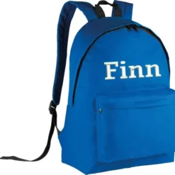 Top 10 ✔️ Ki-Mood Schooltas Met Naam Royal Blue| Geborduurd | 16 Verschillende Kleuren | Gepersonaliseerd ????