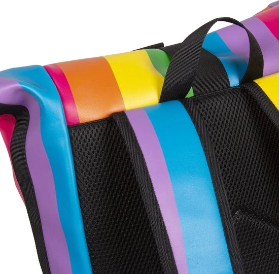 Beste Verkoop ???? New Rebels® Mart - Rugtas - Regenboog - Waterbestendig - Roll-top - 151413121087.9 - 35x10x46cm - Rugzak / ???? Backpack ⌛ 10 Beste Verkoop ???? New Rebels® Mart - Rugtas - Regenboog - Waterbestendig - Roll-top - 151413121087.9 - 35x10x46cm - Rugzak / ???? Backpack ⌛ - Afbeelding 8