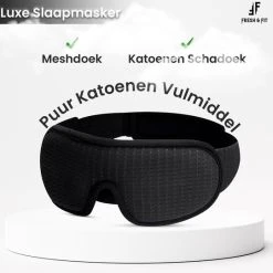 Beste Verkoop ???? Fresh & Fit® Zwart Luxe Traagschuim Slaapmasker Vrouwen - Kinderen- Mannen - 100% Verduisterend ???? 9 Beste Verkoop ???? Fresh & Fit® Zwart Luxe Traagschuim Slaapmasker Vrouwen - Kinderen- Mannen - 100% Verduisterend ???? -New Rebels shop 550x541 11