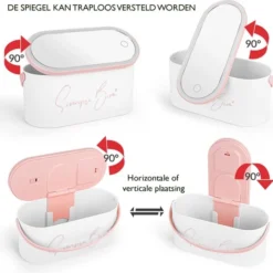 Beste deal ⭐ Siempre Bien Beautycase Wit - LED-spiegel - Make Up - Make-up Org - Make-up Organizer Met Spiegel - Make-up Koffer - Beautycase - Multifunctioneel - Reisformaat ❤️ 14 Beste deal ⭐ Siempre Bien Beautycase Wit - LED-spiegel - Make Up - Make-up Org - Make-up Organizer Met Spiegel - Make-up Koffer - Beautycase - Multifunctioneel - Reisformaat ❤️ -New Rebels shop 550x542 1