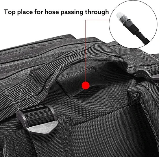 Aanbiedingen ???? IBright 45L Militaire Rugzak | Tactische Rugzak | Oxford Stof | Waterdicht | Zwart ✨ 7 Aanbiedingen ???? IBright 45L Militaire Rugzak | Tactische Rugzak | Oxford Stof | Waterdicht | Zwart ✨ - Afbeelding 5