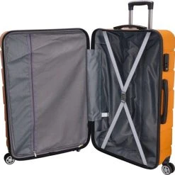 Beste deal ???? Beagles Originals Comfy Travel Grote Koffer - 74 Cm - Okergeel ???? -New Rebels shop 550x546 5