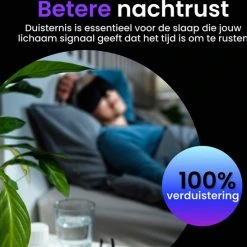 Flash-uitverkoop ???? De Schone Slaper Slaapmasker - Zijde & Traagschuim - Oogmasker - 3D Ergonomisch - Blinddoek - 100% Verduisterend - Inc Oordopjes Slapen ???? -New Rebels shop 550x547 6