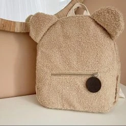 Groothandel ???? Merkloos Teddy Rugzak Beige Kids ????