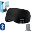 Korting ⌛ Vesfy Slaapmasker Bluetooth Met Reistasje - USB Oplaadbaar - Verstelbaar - Slaapmasker Vrouwen - Slaap Koptelefoon - Oogmasker - ????