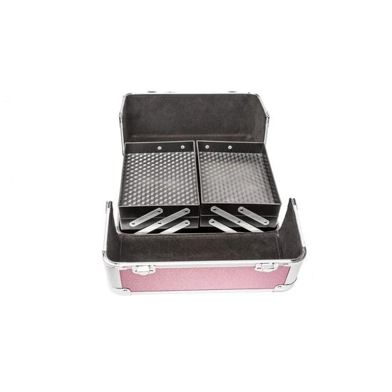 Coupon ???? Tectake - Beautycase - Afsluitbaar - Roze ???? 4 Coupon ???? Tectake - Beautycase - Afsluitbaar - Roze ???? - Afbeelding 2