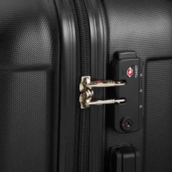 Flash-uitverkoop ???? Swiss Alps - ???? Handbagage Koffer - 55x35x22 Cm - 4 Wielen - Zwart ???? -New Rebels shop 550x550 165