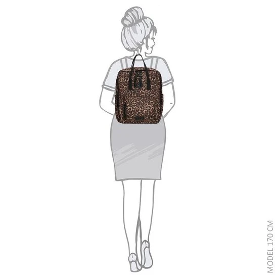 Beste Pirce ⭐ Enrico Benetti Londen 46150 Laptoprugzak Met 14" Laptopvak - Panter Print ???? 9 Beste Pirce ⭐ Enrico Benetti Londen 46150 Laptoprugzak Met 14" Laptopvak - Panter Print ???? - Afbeelding 7