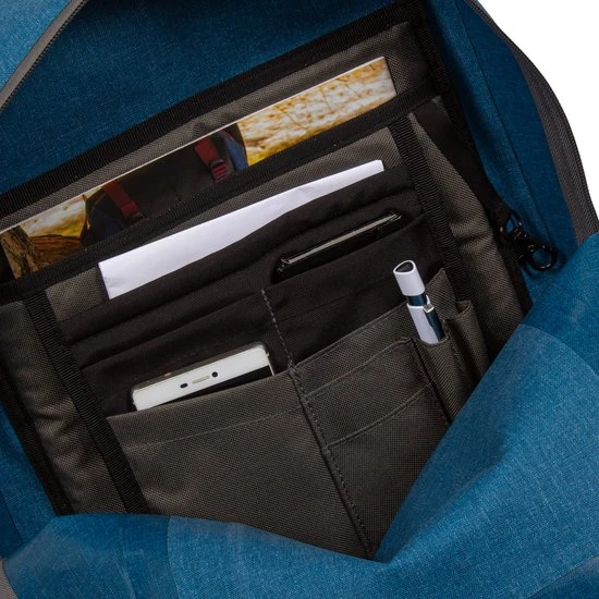 Beste deal ???? New Rebels® Vepo - Rugtas - Blauw - Waterbestendig - 14 - 25L - 33x15x49cm - Rugzak / ???? Backpack ???? 13 Beste deal ???? New Rebels® Vepo - Rugtas - Blauw - Waterbestendig - 14 - 25L - 33x15x49cm - Rugzak / ???? Backpack ???? - Afbeelding 11