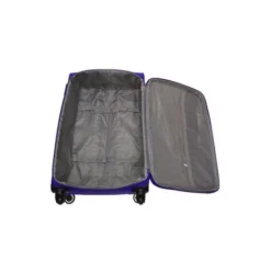 Kopen ???? SB Travelbags ???? Handbagage Stoffen Koffer 55cm 4 Wielen Trolley - Paars ???? -New Rebels shop 550x550 254