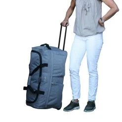 Korting ???? Castillo Stanford M - Middelgrote Wieltas - 68,5 Cm - Donkergrijs ???? -New Rebels shop 550x550 351