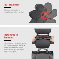 Beste Pirce ???? Perow Verstelbare Hoofdsteun Auto - Hoofdkussen - Kinderen En Volwassenen - Neksteun - Verstelbaar - Veiligheid - Zwart ???? -New Rebels shop 550x550 468