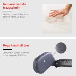 Beste Pirce ???? Perow Verstelbare Hoofdsteun Auto - Hoofdkussen - Kinderen En Volwassenen - Neksteun - Verstelbaar - Veiligheid - Zwart ???? -New Rebels shop 550x550 469