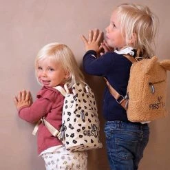 Uitgang ???? Childhome My First Bag Kinderrugzak - Teddy Beige ???? -New Rebels shop 550x550 494
