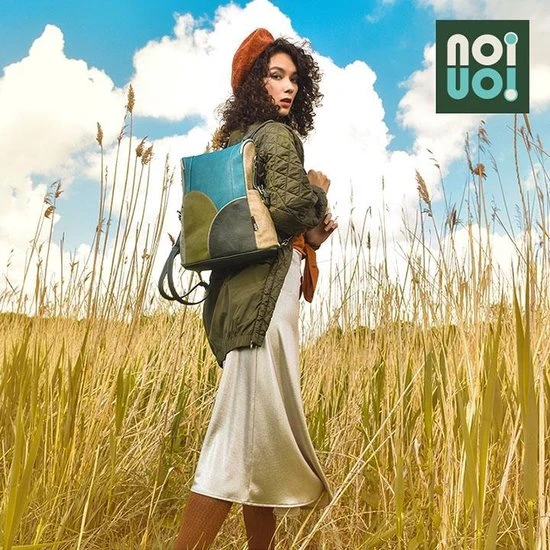 Uitgang ✔️ Noi-Noi 'Swoops' - Rugzak - Schoudertas - Lichtblauw/Beige/Zwart - Anti Diefstal - Multifunctioneel - Dames - NN-243-03 ⌛ 12 Uitgang ✔️ Noi-Noi 'Swoops' - Rugzak - Schoudertas - Lichtblauw/Beige/Zwart - Anti Diefstal - Multifunctioneel - Dames - NN-243-03 ⌛ - Afbeelding 10