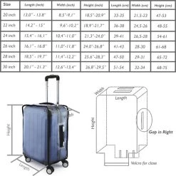 Hete verkoop ???? PrimeMatik - Waterdichte Kofferhoes En Bagagebeschermhoes 30" 53 X 32 X 67cm ???? 13 Hete verkoop ???? PrimeMatik - Waterdichte Kofferhoes En Bagagebeschermhoes 30" 53 X 32 X 67cm ???? -New Rebels shop 550x550 531