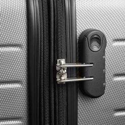 Beste deal ???? Swiss Alpine 2.0 - Reiskoffer- 77 Cm - 4 Wielen - Zilver ???? -New Rebels shop 550x550 556