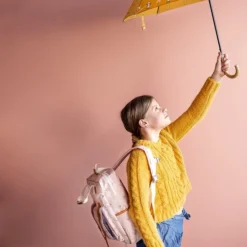 Groothandel ⭐ Fresk Kinderrugzak / Rugzak / Schooltas - Fresk - 7 Liter - Leer - Roze ???? -New Rebels shop 550x550 60