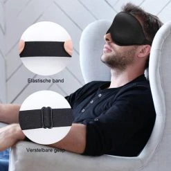 Goedkoopste ???? MeesterSlaap - Oogmasker Voor Vrouwen - Slaapmasker Kinderen - Traagschuim Mannen - Verduisterend ⌛ -New Rebels shop 550x550 605
