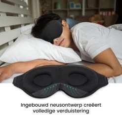 Goedkoopste ???? MeesterSlaap - Oogmasker Voor Vrouwen - Slaapmasker Kinderen - Traagschuim Mannen - Verduisterend ⌛ -New Rebels shop 550x550 606