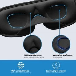 Beste recensies van ???? Merkloos HCH Fantastisch Slaapmasker – Oogmasker – Slaapmasker Vrouwen – Slaapmasker Mannen – Oogmasker Slaap – Met Opberg Zaakje – 100% Lichtblokkerend – Traagschuim – Verstelbaar – Super Comfortabel ???? -New Rebels shop 550x550 623
