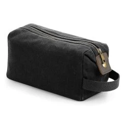 Groothandel ???? Senvi Waxed Canvas Toilettas - Kleur Zwart - 4 Liter ???? -New Rebels shop 550x550 627