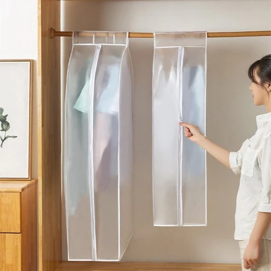 Korting ???? Merkloos TDR-Stofkap Voor Kleding Driedimensionale Stofkap Opbergtas 60*30*90 CM ???? 8 Korting ???? Merkloos TDR-Stofkap Voor Kleding Driedimensionale Stofkap Opbergtas 60*30*90 CM ???? - Afbeelding 6