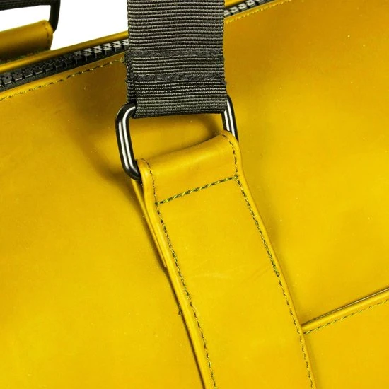 Korting ???? New Rebels® Mart Weekender - Weekendtas - Reistas - Waterafstotend - Polyurethaan- Geel ???? 7 Korting ???? New Rebels® Mart Weekender - Weekendtas - Reistas - Waterafstotend - Polyurethaan- Geel ???? - Afbeelding 5