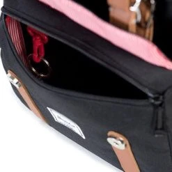 Groothandel ???? Herschel Little America - Navy/Tan Synthetic Leather / Ruime Rugzak Met 25L Opbergvolume - 15" Fleece-gevoerd Laptopvak - Magnetische Sluiting / Met Levenslange Fabrieksgarantie / Limited Lifetime Warranty / Blauw ???? -New Rebels shop 550x550 726