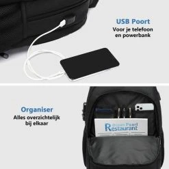 Flash-uitverkoop ⭐ Kono Rugzak - Schooltas - 15,6 Inch Laptop Rugtas - Dames/Heren - 28L - Waterafstotend - Zwart ???? 18 Flash-uitverkoop ⭐ Kono Rugzak - Schooltas - 15,6 Inch Laptop Rugtas - Dames/Heren - 28L - Waterafstotend - Zwart ???? -New Rebels shop 550x550 743