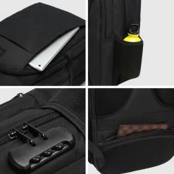 Flash-uitverkoop ⭐ Kono Rugzak - Schooltas - 15,6 Inch Laptop Rugtas - Dames/Heren - 28L - Waterafstotend - Zwart ???? 20 Flash-uitverkoop ⭐ Kono Rugzak - Schooltas - 15,6 Inch Laptop Rugtas - Dames/Heren - 28L - Waterafstotend - Zwart ???? -New Rebels shop 550x550 744