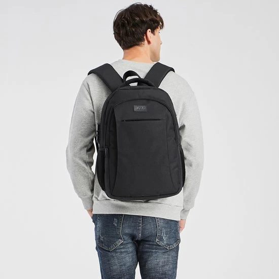 Flash-uitverkoop ⭐ Kono Rugzak - Schooltas - 15,6 Inch Laptop Rugtas - Dames/Heren - 28L - Waterafstotend - Zwart ???? 15 Flash-uitverkoop ⭐ Kono Rugzak - Schooltas - 15,6 Inch Laptop Rugtas - Dames/Heren - 28L - Waterafstotend - Zwart ???? - Afbeelding 13