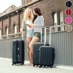 Uitgang ❤️ Tectake - Kofferset - Roze ???? -New Rebels shop 550x550 794