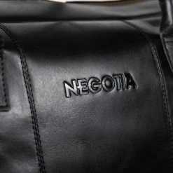 Flash-uitverkoop ⌛ Negotia Leather NEGOTIA Delta - Leren Weekendtas - Leren Reistas - Duffel Bag - 100% Luxe Top-Grain Leer - Zwart ???? -New Rebels shop 550x550 827