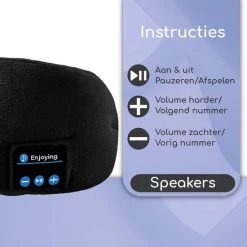 Korting ???? Kess® - Slaapmasker Met Bluetooth - Slaapmasker Muziek - Yoga Masker ⭐ -New Rebels shop 550x550 874