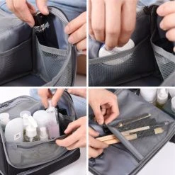 Beste Pirce ✨ Rainbecom Toilettassen - Beautycases - Toilettas Met Haak - Reis Organizer - Navy Blauw ???? -New Rebels shop 550x550 898