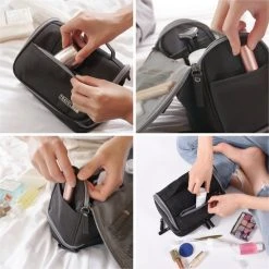 Beste Pirce ✨ Rainbecom Toilettassen - Beautycases - Toilettas Met Haak - Reis Organizer - Navy Blauw ???? -New Rebels shop 550x550 899