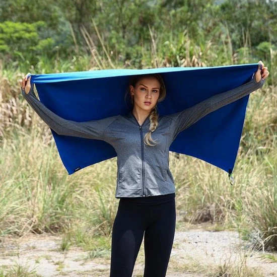 Begroting ???? TravelGuru Microvezel Reis Handdoek Set Van 2x Large (85 * 150cm) - Sneldrogende Lichtgewicht Microvezel Handdoek Ideaal Voor Sporten, Reizen, Outdoor & Strand - Microfiber Travel Towel - XL - Blauw ???? 7 Begroting ???? TravelGuru Microvezel Reis Handdoek Set Van 2x Large (85 * 150cm) - Sneldrogende Lichtgewicht Microvezel Handdoek Ideaal Voor Sporten, Reizen, Outdoor & Strand - Microfiber Travel Towel - XL - Blauw ???? - Afbeelding 5