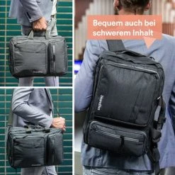 Gloednieuw ???? Skandika Levande Rugzak – Rugzakken - Rugzak Dames – Rugzak Heren - Urban Style Ontwerp Rugtas – Daypack - Messenger Bag - Business Laptop Bag Reistas - Waterafstotend – 35 X 11 X 48 Cm (L X B X H) – 20 Liter - Voor School & Reizen – Grijs ???? -New Rebels shop 550x550 913
