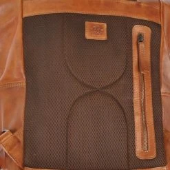 Aanbiedingen ???? Bear Design Pergola - Leren Laptop Rolltop Rugzak - 13 Inch - Cognac ???? -New Rebels shop 550x550 940